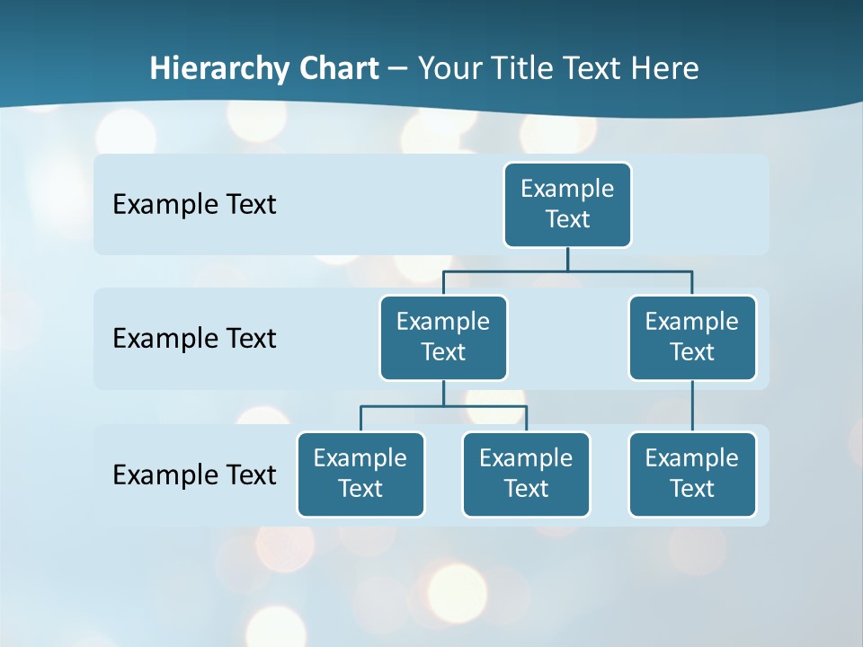 Blue Orange Decoration PowerPoint Template