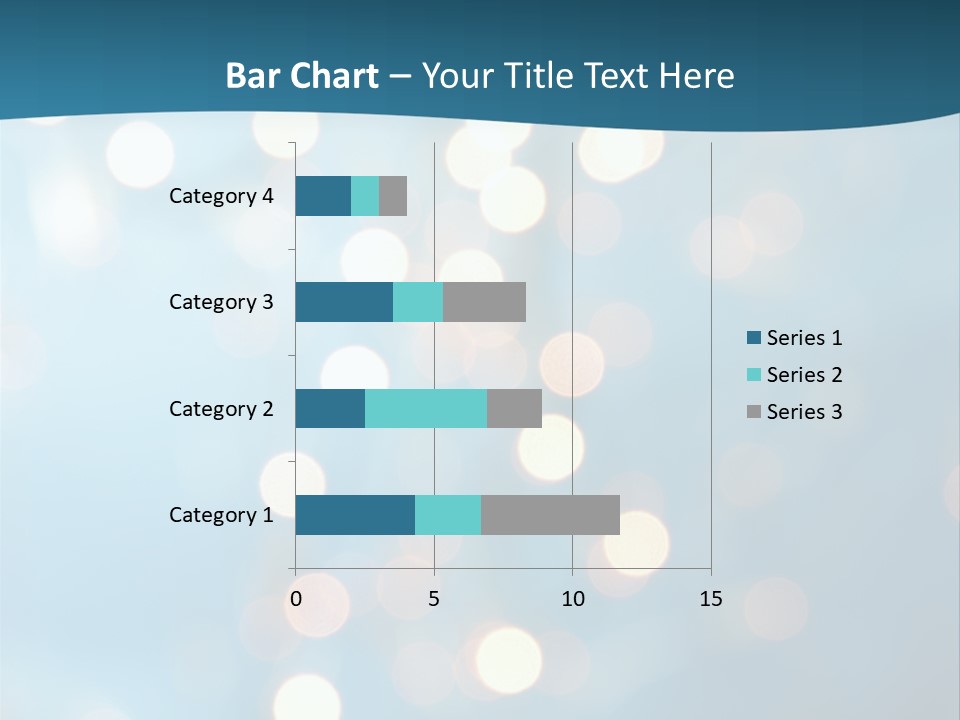Blue Orange Decoration PowerPoint Template
