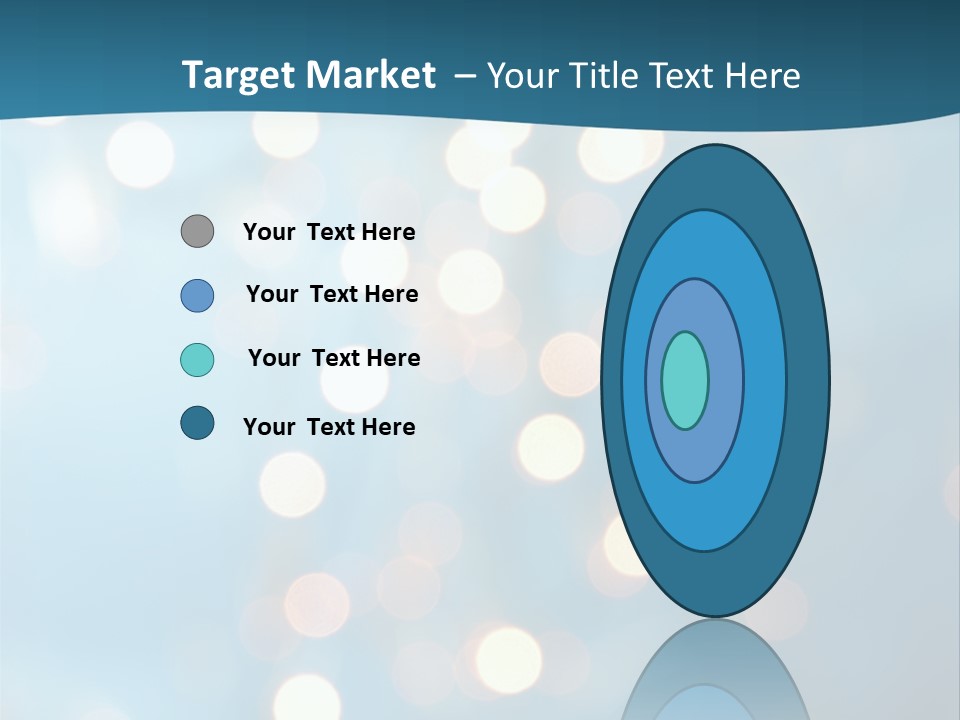 Blue Orange Decoration PowerPoint Template