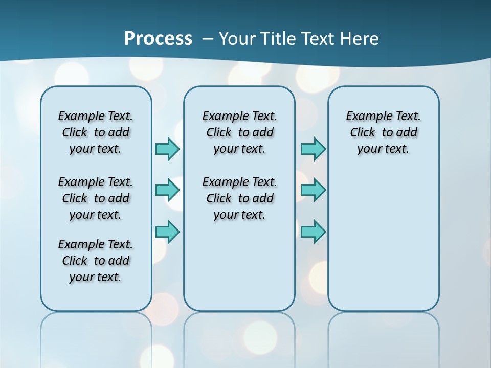 Blue Orange Decoration PowerPoint Template