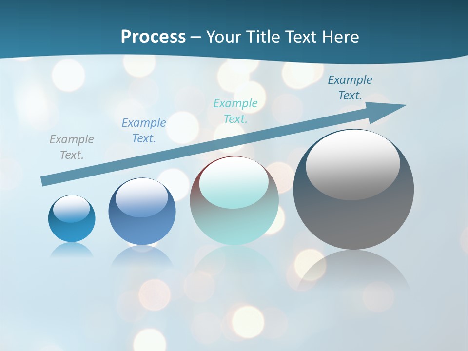 Blue Orange Decoration PowerPoint Template