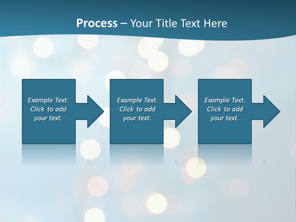 Blue Orange Decoration PowerPoint Template