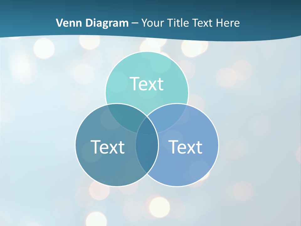 Blue Orange Decoration PowerPoint Template