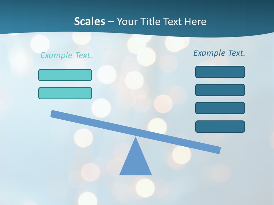 Blue Orange Decoration PowerPoint Template
