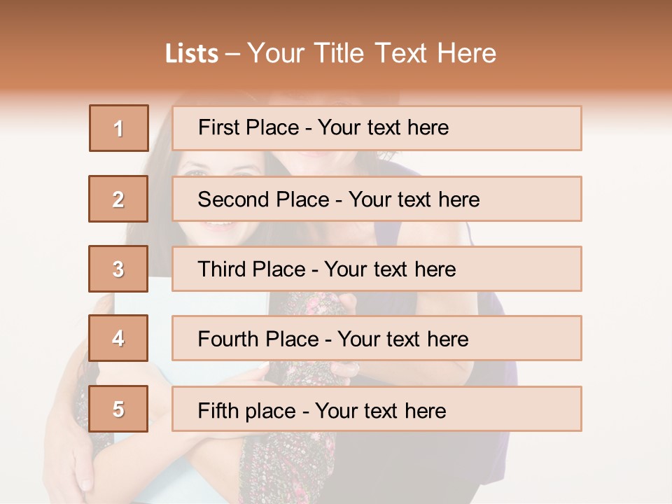 Adorable Smile Life PowerPoint Template