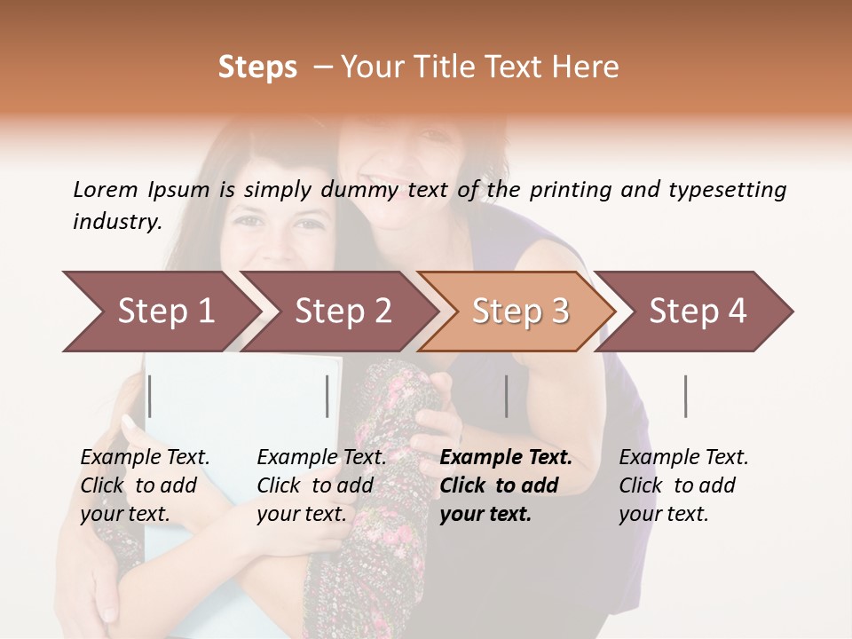 Adorable Smile Life PowerPoint Template