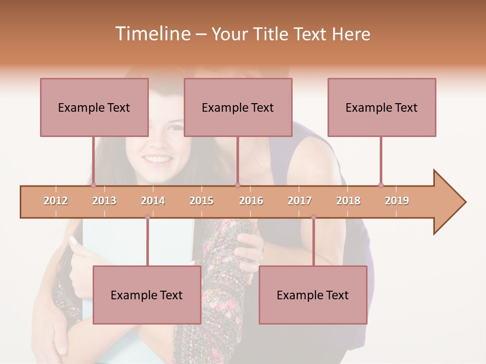 Adorable Smile Life PowerPoint Template