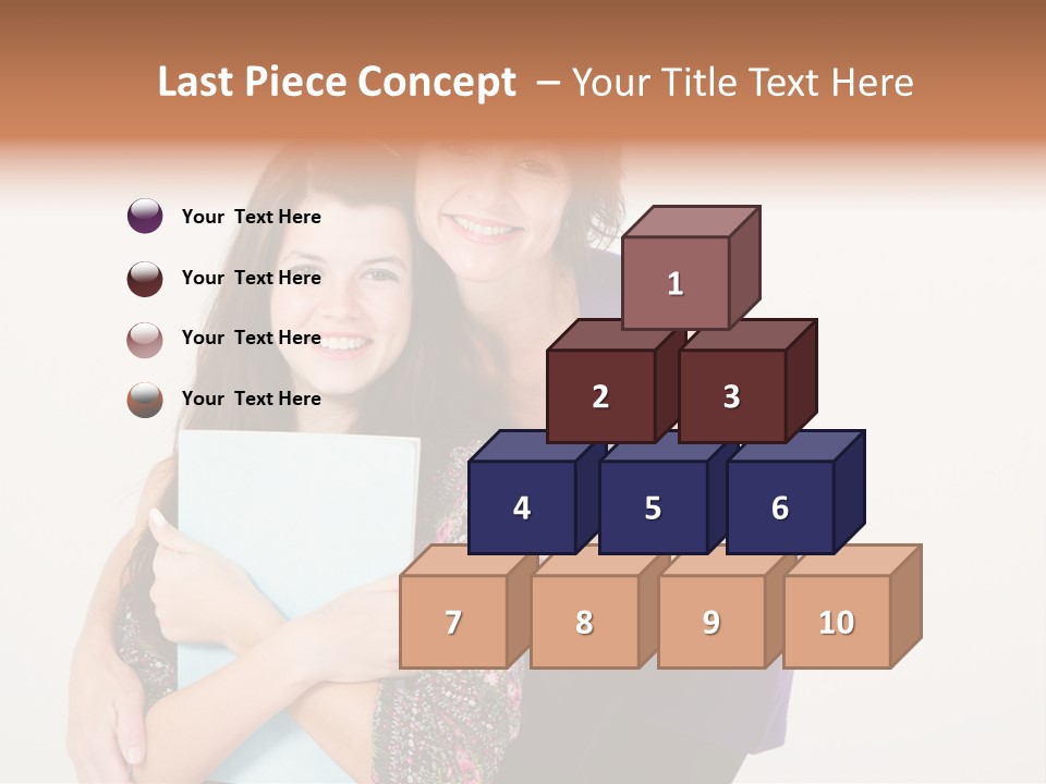 Adorable Smile Life PowerPoint Template