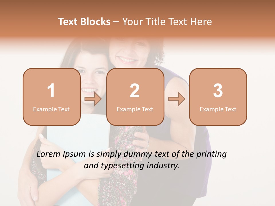 Adorable Smile Life PowerPoint Template