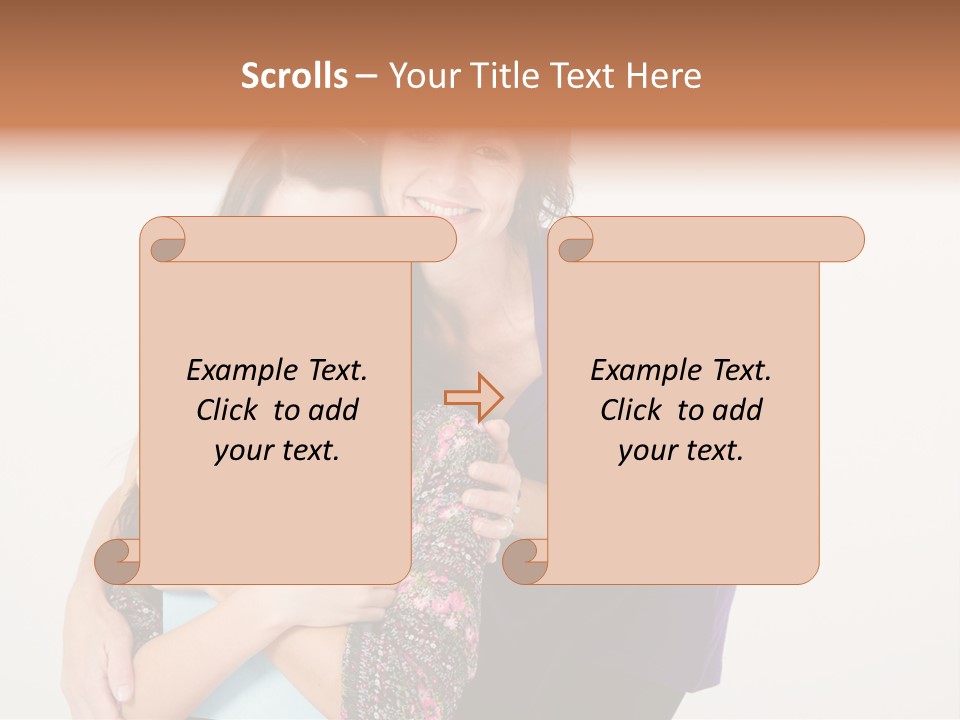 Adorable Smile Life PowerPoint Template