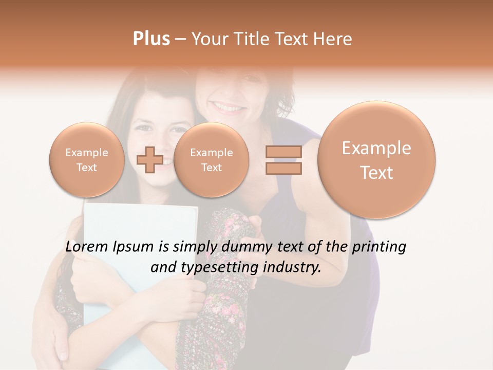 Adorable Smile Life PowerPoint Template