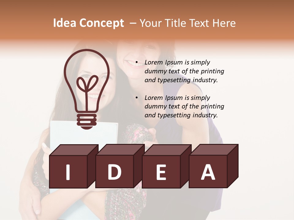 Adorable Smile Life PowerPoint Template