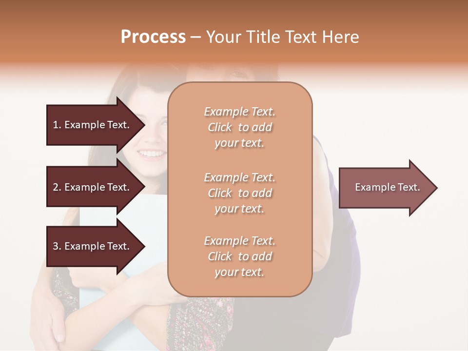 Adorable Smile Life PowerPoint Template