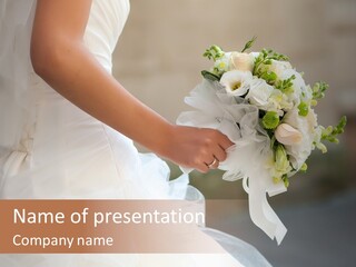 White Green Pearl PowerPoint Template