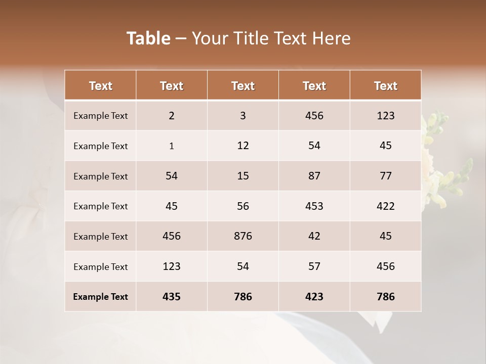 White Green Pearl PowerPoint Template