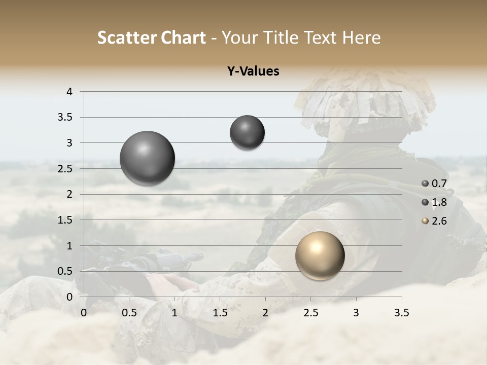 Action Army Ammo PowerPoint Template