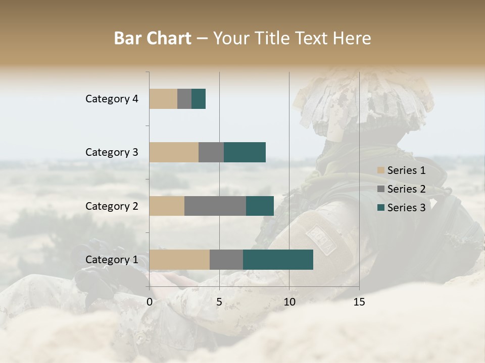 Action Army Ammo PowerPoint Template