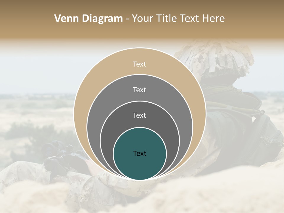 Action Army Ammo PowerPoint Template