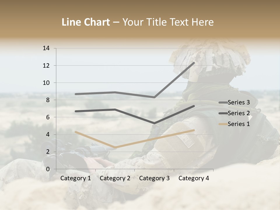Action Army Ammo PowerPoint Template