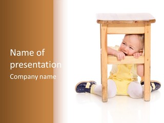 Stress Child Displeased PowerPoint Template