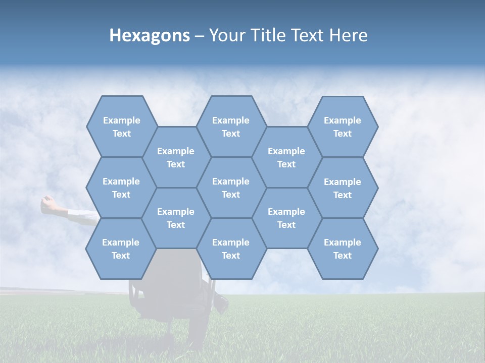 Field Sign Happy PowerPoint Template