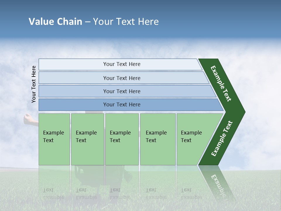 Field Sign Happy PowerPoint Template
