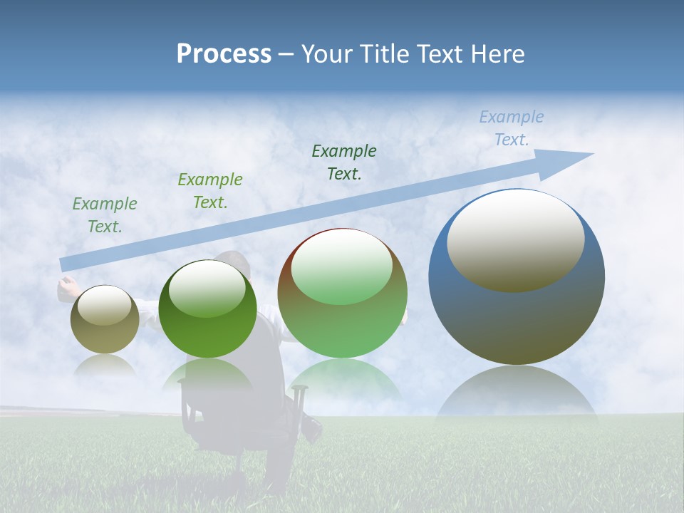 Field Sign Happy PowerPoint Template