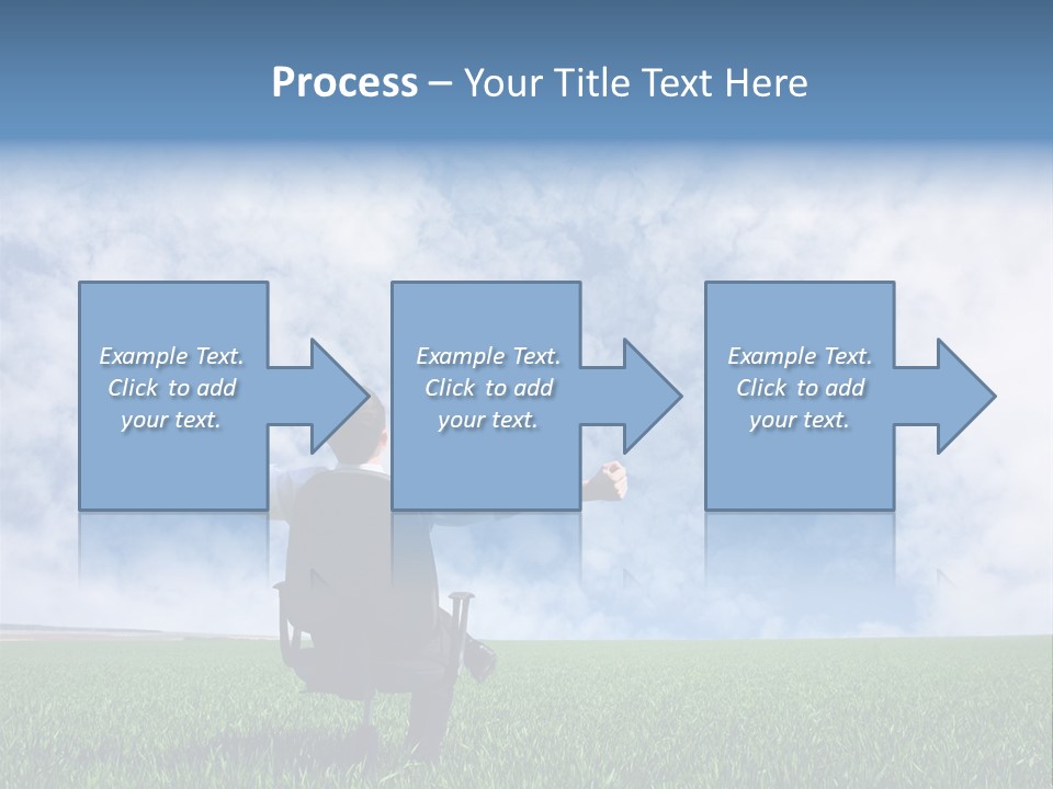 Field Sign Happy PowerPoint Template