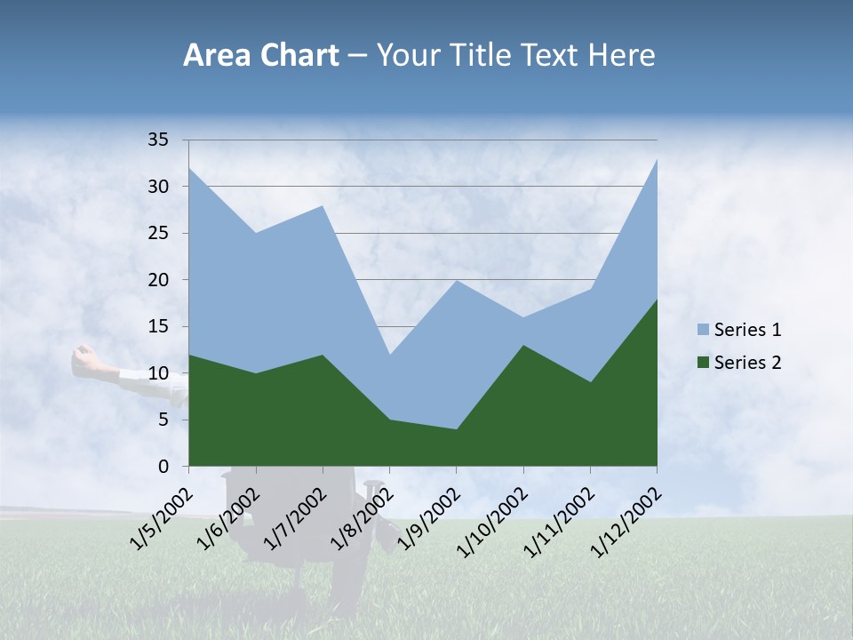 Field Sign Happy PowerPoint Template