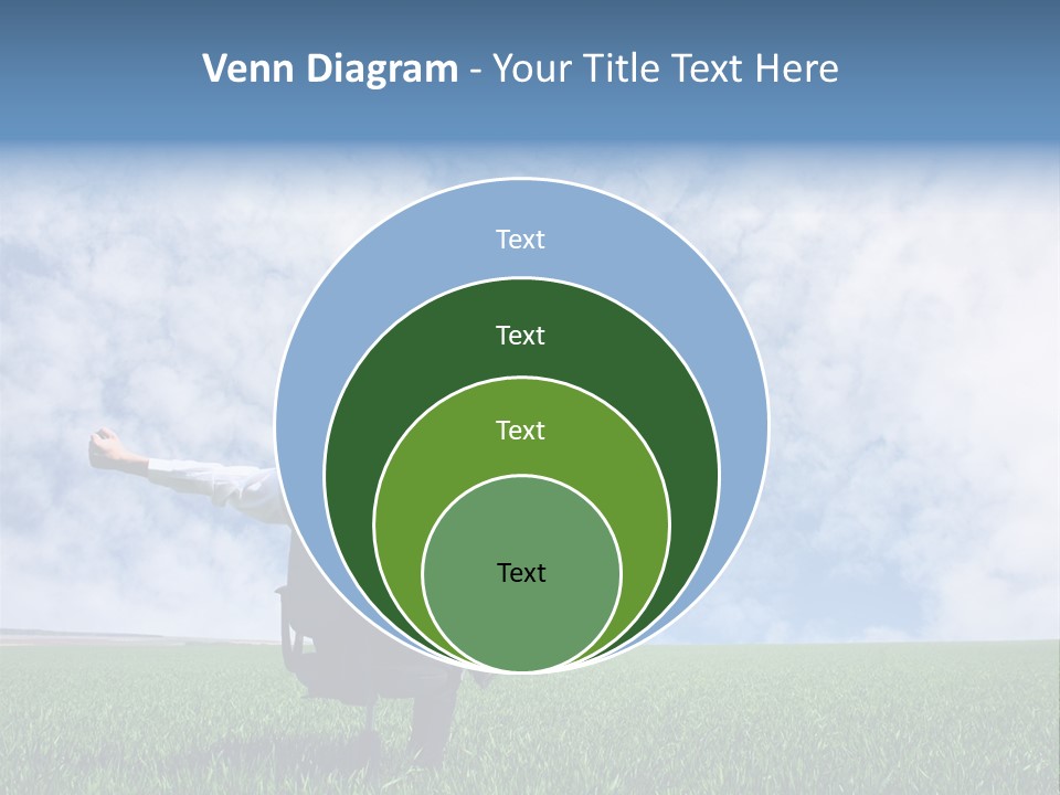 Field Sign Happy PowerPoint Template