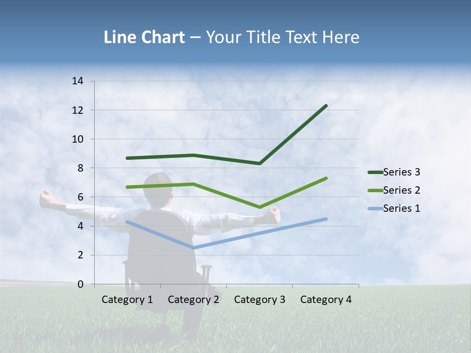 Field Sign Happy PowerPoint Template