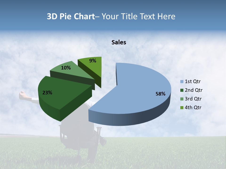 Field Sign Happy PowerPoint Template