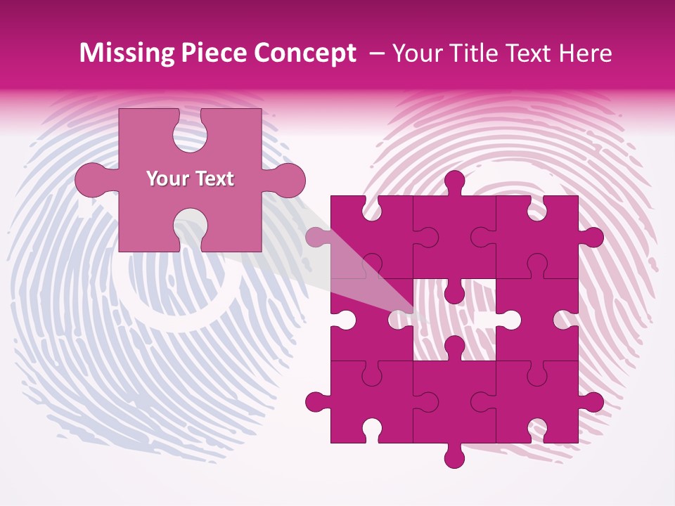 Unique Mark Evidence PowerPoint Template