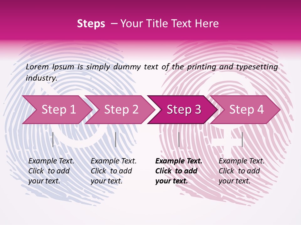 Unique Mark Evidence PowerPoint Template