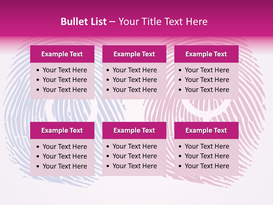 Unique Mark Evidence PowerPoint Template