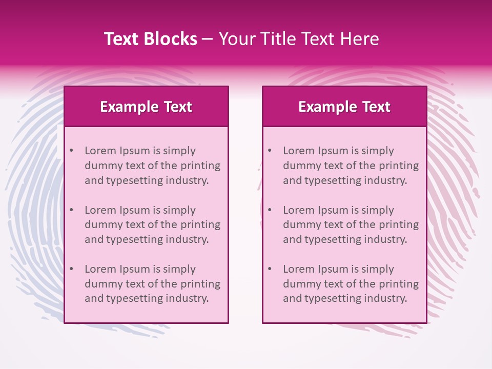 Unique Mark Evidence PowerPoint Template
