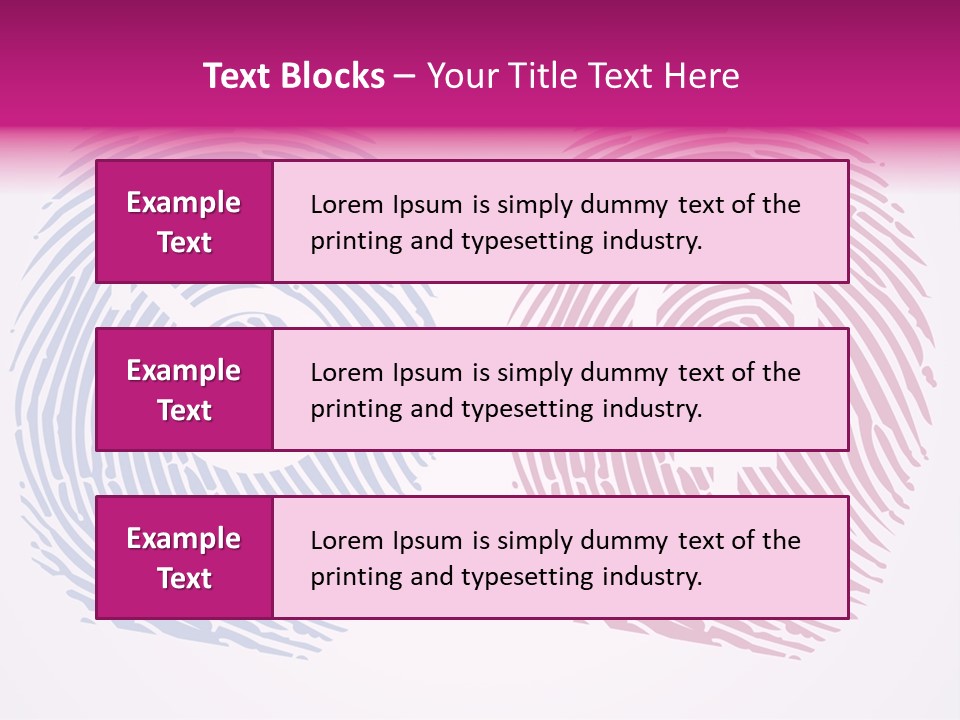Unique Mark Evidence PowerPoint Template