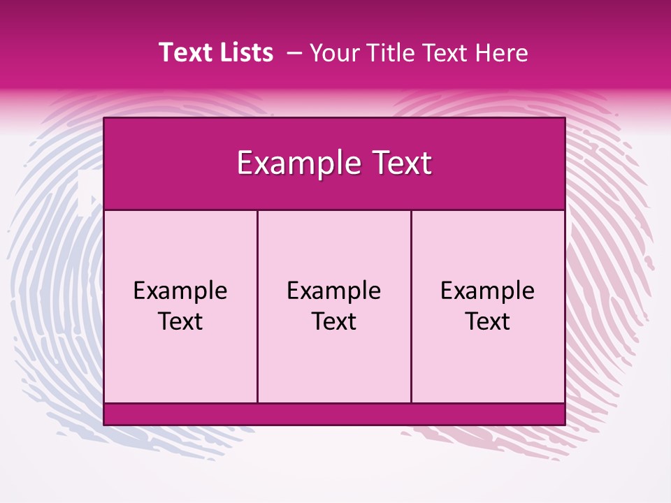 Unique Mark Evidence PowerPoint Template
