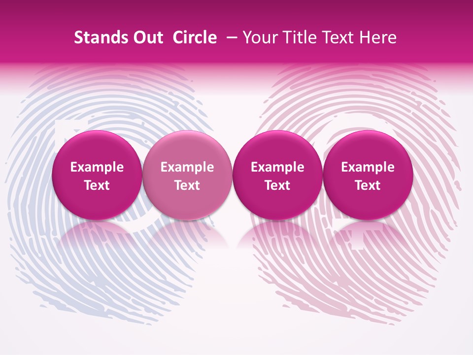 Unique Mark Evidence PowerPoint Template