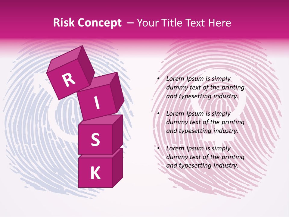 Unique Mark Evidence PowerPoint Template