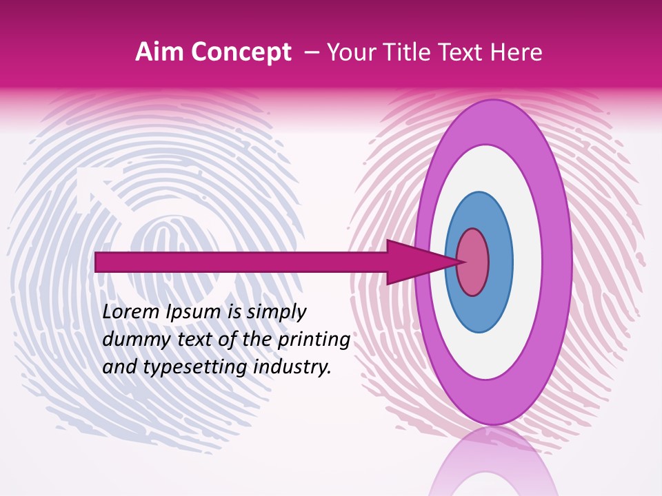 Unique Mark Evidence PowerPoint Template