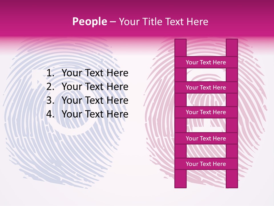 Unique Mark Evidence PowerPoint Template