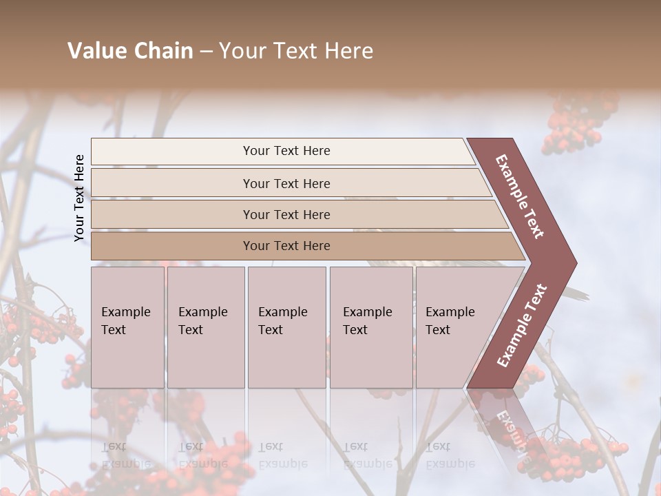 Aucuparia Wildlife Ash PowerPoint Template