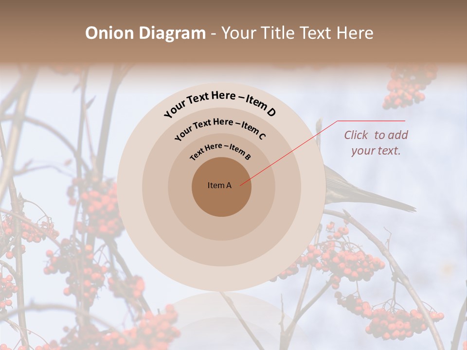 Aucuparia Wildlife Ash PowerPoint Template