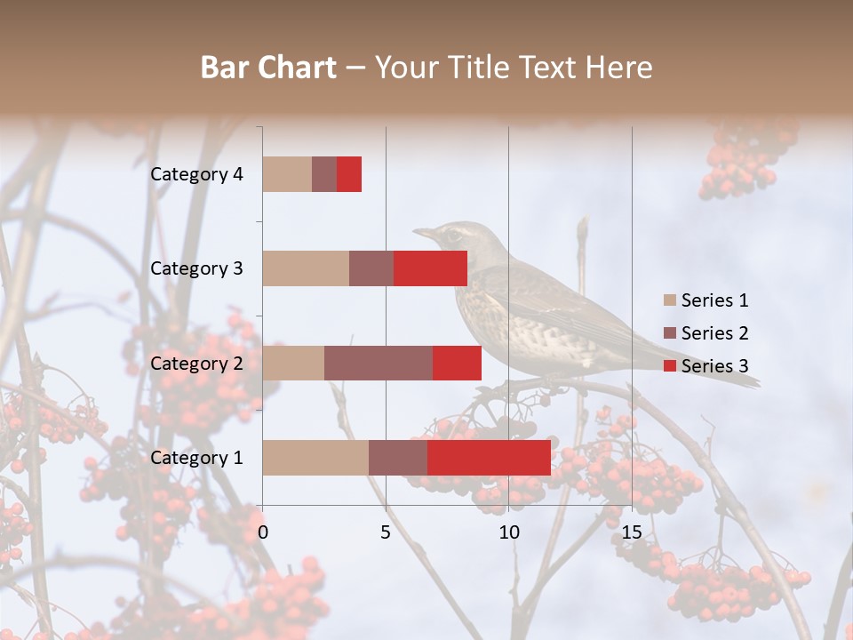 Aucuparia Wildlife Ash PowerPoint Template
