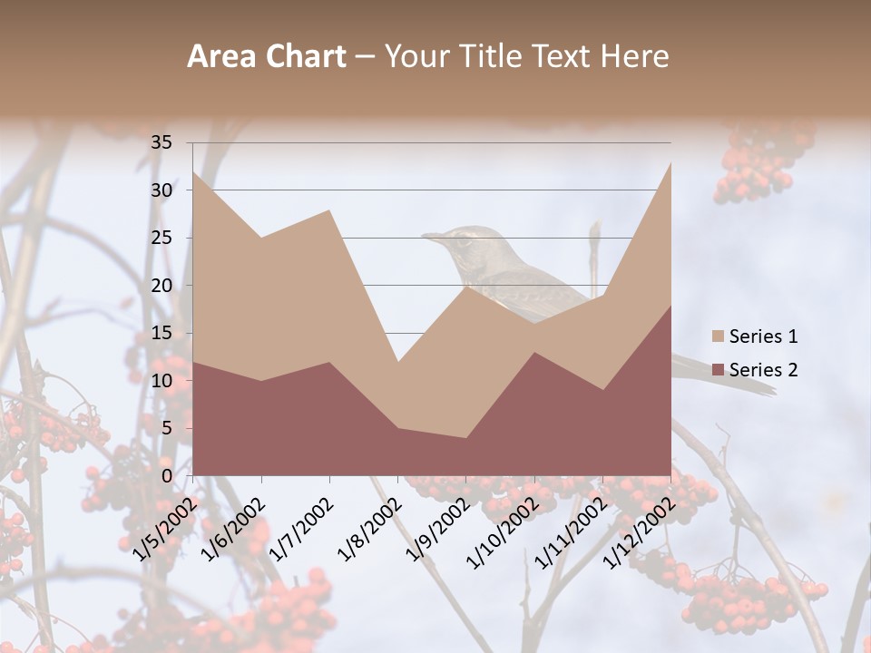 Aucuparia Wildlife Ash PowerPoint Template