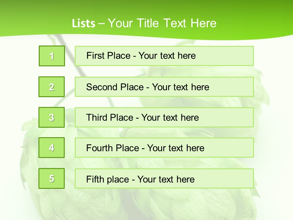 Beer Mug White PowerPoint Template