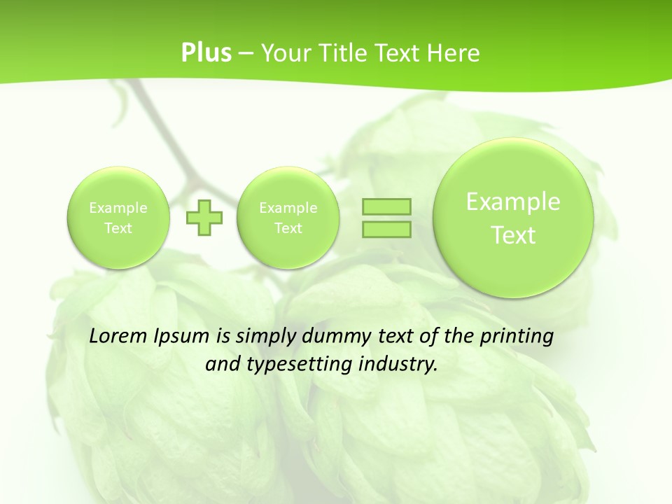 Beer Mug White PowerPoint Template