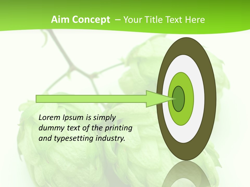 Beer Mug White PowerPoint Template