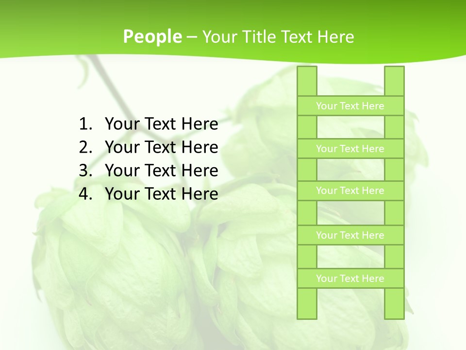 Beer Mug White PowerPoint Template